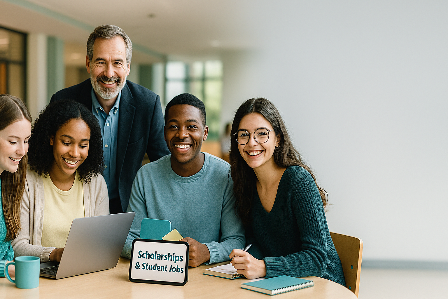 Students discovering opportunities